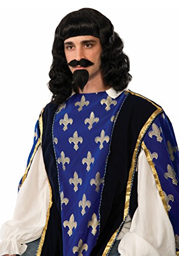 Musketeer Wig, Beard & Moustache