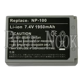 Casio Exilim Pro EX-F1 Battery (Premium Cells, 1950 mAh, 2-YR Warranty) (by Wasabi... by Wasabi Power