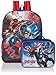 Marvel Boys' Captain America Backpack with Lunch Kit