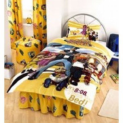 Kids/Childrens Lazy Town Fitted Valance Sheet Bedding (Single Bed)