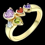 Darcie - Elegant Gold Family Ring - Custom Made to your specifications!