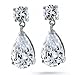 Bling Jewelry Sterling Silver Cz Pear Drop title=