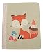 Carolina Pad Studio C Wide Ruled Composition Book ~ Forest Friends (Red Fox with Decorative Mushrooms; 7.5
