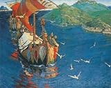 Graduation Gift. Russian Fine Art Print. Roerich Nicholas, Overseas Guests.