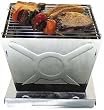 Fackelmann 42600 Easy Grill zerlegbar Edelstahl