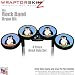 Penguins on Blue Skin by WraptorSkinz fits Rock Band Drum Set for Nintendo Wii, XBOX 360, PS2 & PS3 (DRUMS NOT INCLUDED)