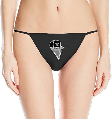 Oakland Raidics Black And White US Flag Cotton Thong Black