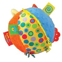 Kids Preferred Label Loveys Chime Ball, Cute as a Button