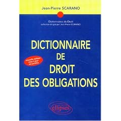 Dictionnaire de droit des obligations
