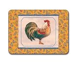 Jason Provencal Rooster Luncheon Placemats, Set of 6