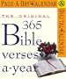 Original 365 Bible Verses-a-Year Page-A-Day Calendar 2002