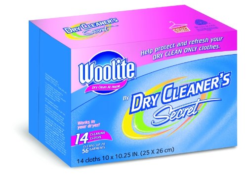 Woolite Dry Cleaner's Secret Dry Cleaning Cloths, 14-Count Box