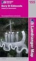 Bury St.Edmunds, Sudbury and Stowmarket (Landranger Maps) (OS Landranger Map)