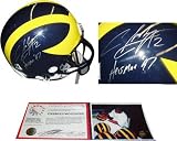 Charles Woodson Michigan Wolverines Autographed Authentic ProLine Helmet with Heisman 97 Inscription