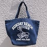 SUNDAY BEACH CRUISER Beach Cruising ランチバッグ(ネイビー)