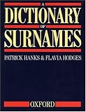 A Dictionary of Surnames