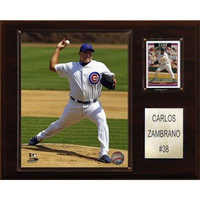MLB Chicago Cubs Carlos Zambrano Player Plaque