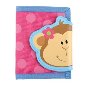  Stephen Joseph Girl Monkey Wallet