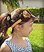 Thanksgiving Fall Turkey Felt Brown Gold Headband Baby Girl Newborn Gift (Turkey Headband)
