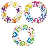 Intex Recreation Lively Print Swim Ring #59230 - Color May Very - 2 Pack