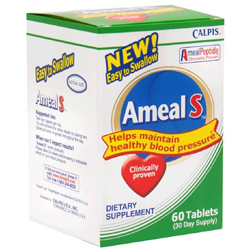 HealthPersonalCare: Ameal S Peptide Tablets, 60 tablets  30 day supply 