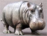 Standing Hippo Decorative Ornament