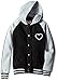 Pink House Girls' Little Color Block Fleece Hoodie with Studded Emblem