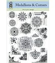 Acrylic Stamps-Medallions & Corners