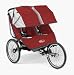 Performance Series Double Baby Jogger with 20 Wheels (Red / Silver) from The Baby Jogger