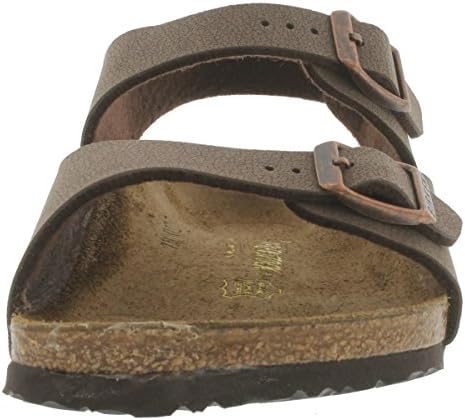 Birkenstock Girls' Roma 3 Strap Cork Footbed Sandal Mocha 34 M EU