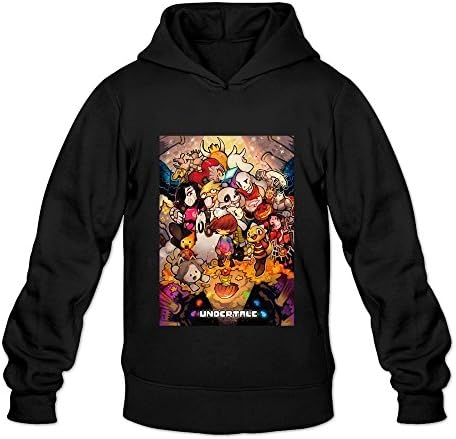 Men's FAV UNDERTALE Hoodies S Black