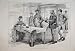 1887 Unemployment Office Chelsea Men Old Print