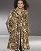 Newport News Faux Leopard Fur Swing Coat