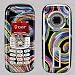 LG VX9800 colorful circle swires Skin 72052