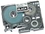 Brother 1/2 Inch x 26.2 Feet White on Black for P-Touch (TZ335)
