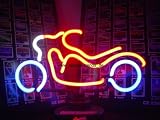 Motorrad Neonschild Bike Leuchtreklame inkl. Netzteil