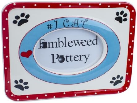 Number One Cat Ceramic Picture Frame