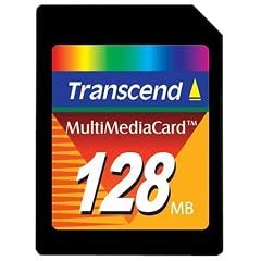 Transcend TS128MMC Multimedia Speicherkarte 128MB