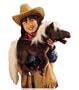 Plush Horse Puppet 18"