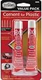 Cement Glue Value Pack Testors 2-7/8 fl oz tubes