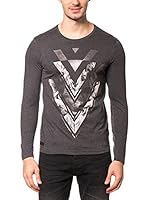 AMERICAN PEOPLE Camiseta Manga Larga Soto (Antracita)