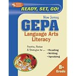 New Jersey GEPA 8th Grade Language Arts (REA) - The Best Test Prep for GEPA (Test Preps) book cover