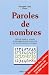 Paroles de nombres