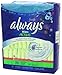 Always Maxi Clean Scent Pads without Wings, Long/Super, 39 Count (Pack of 2)