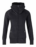 Bench Damen Fleecejacke BLACK HOLE, black, XS, BLEA2662_BK001