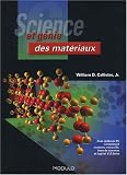 Science et g�nie des mat�riaux (1C�d�rom)