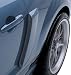 3dCarbon 691019 05-09 Ford Mustang Quarter Panel Side Scoops Painted - GRABBER ORANGE...