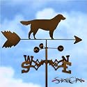 GOLDEN RETRIEVER Dog Weathervane