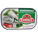 Ramirez Portuguese Sardines Spiced in Hot Picante Oil 125 Gram Tin