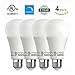 Enegitech Omnidirectional A21 LED Light Bulbs Dimmable 14W (100W Equivalent) 1450LM 3000K E26 Home Commercial Lighting 4 Pack